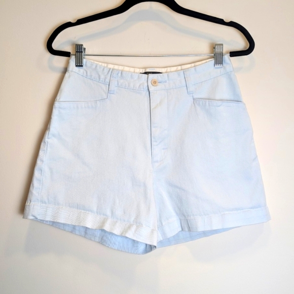 Lee Khakis Vintage Light Blue Summer Shorts Size 6M - Picture 1 of 5